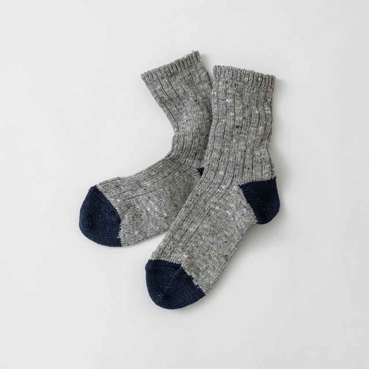 Cotton crew socks grey