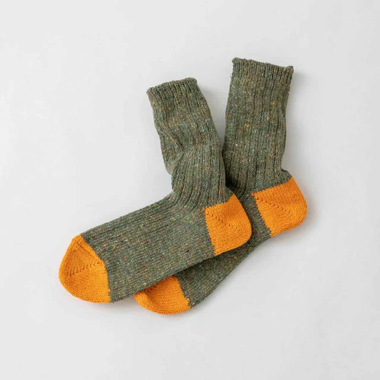 Cotton crew socks khaki