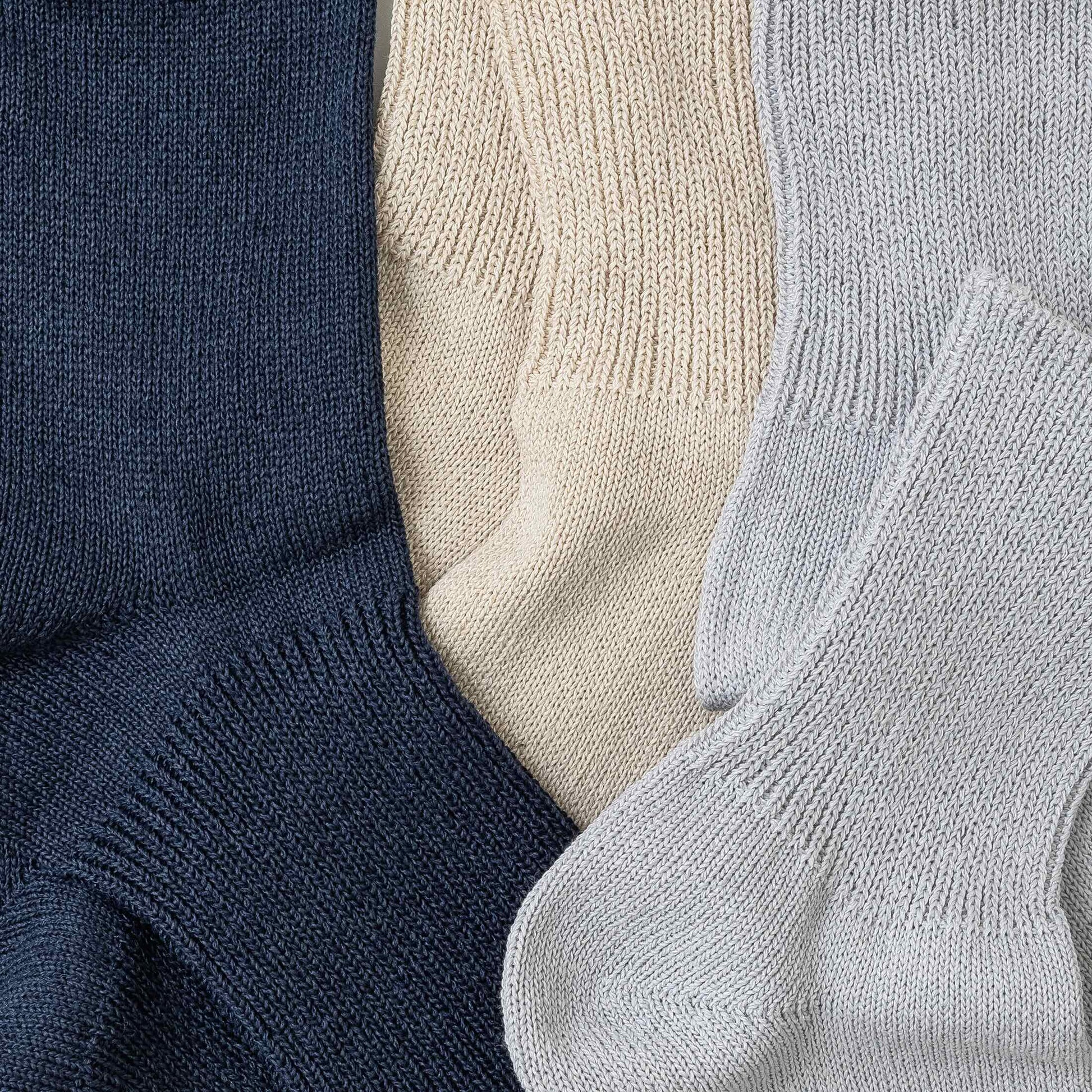 Cotton quarter crew socks